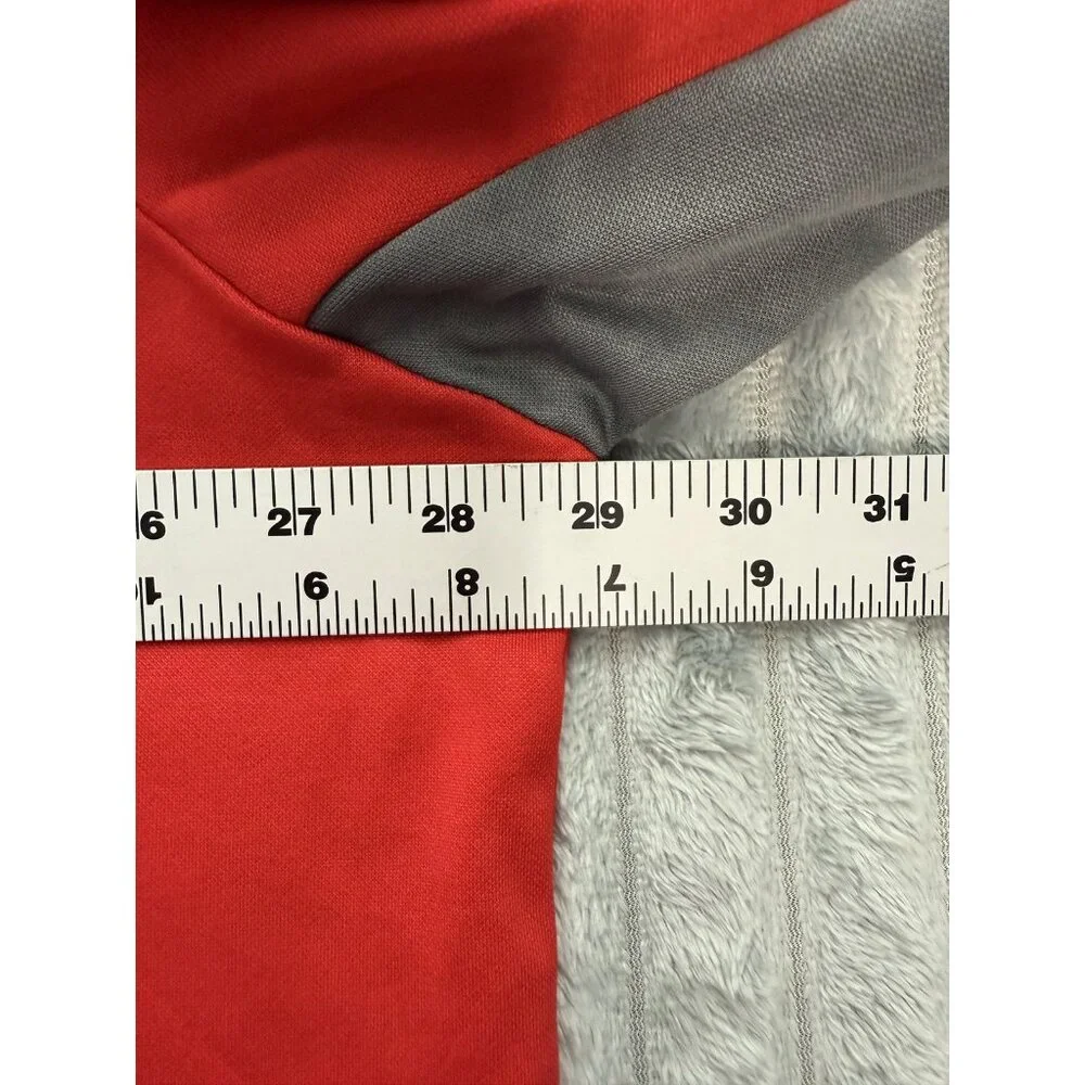 Tampa Bay Super Bowl LV Host Jacket Mens 3XL Red Gray NFL Ambassador Quarter Zip